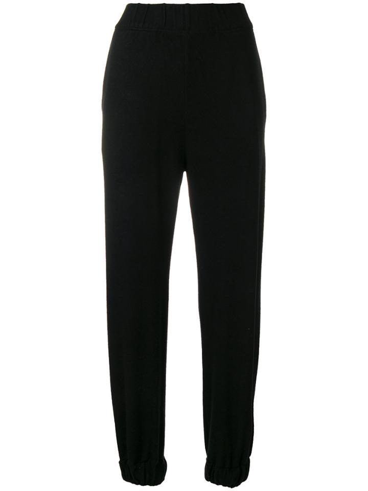 Thom Krom Straight-leg Cuff Trousers - Black