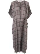 Stella Mccartney Check Pattern Dress - Brown