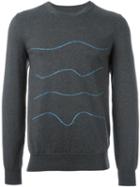 Maison Margiela Wavy Intarsia Jumper