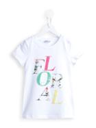 Simonetta Sequinned T-shirt, Girl's, Size: 12 Yrs, White