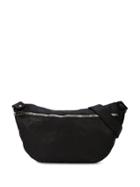 Guidi Zipped Belt Bag - Black