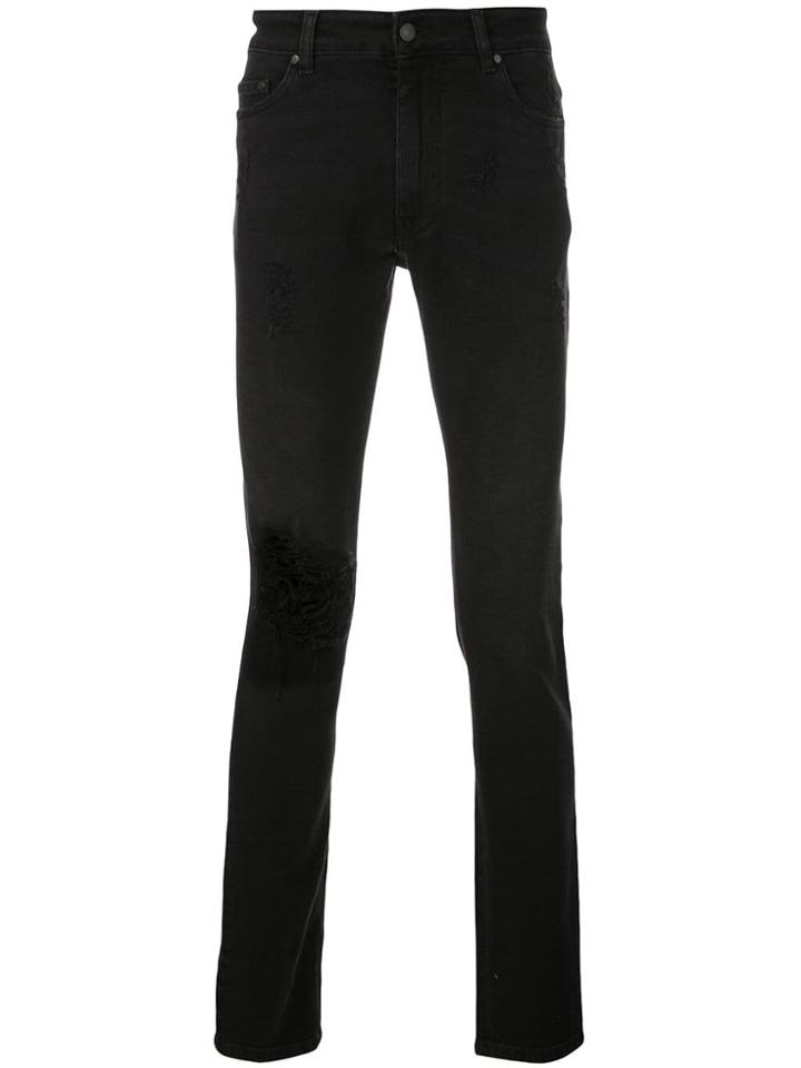 Alchemist Jagger Ripped Knee Jeans - Black