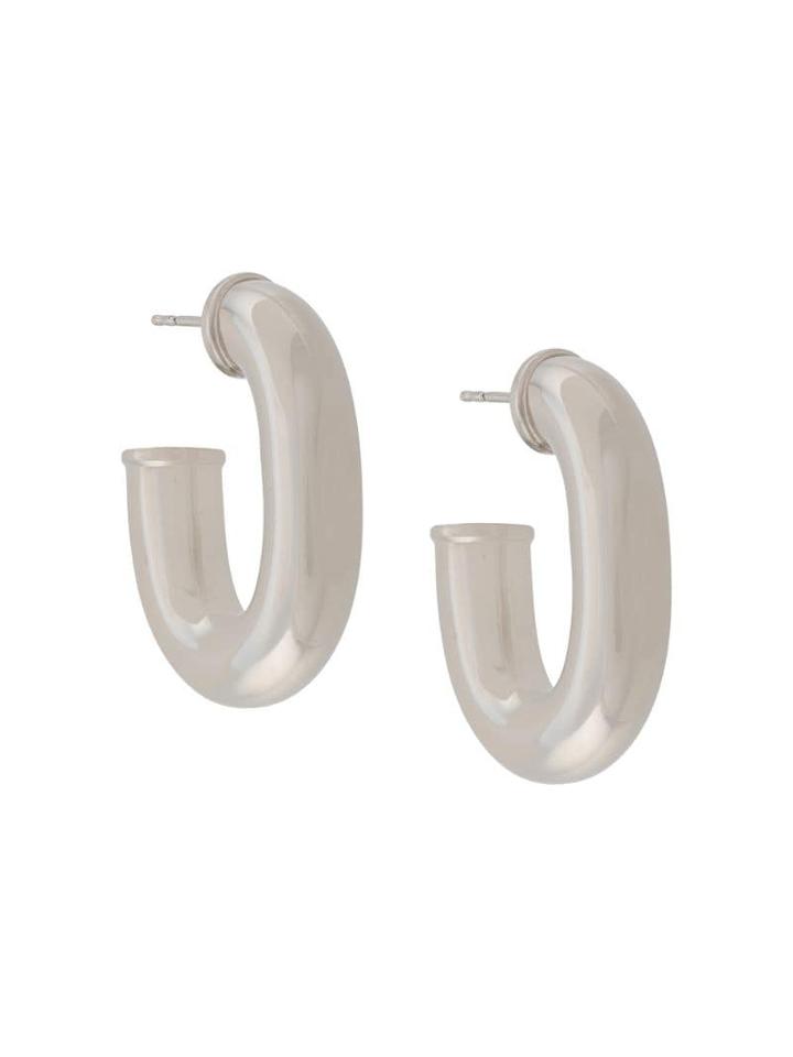 Paco Rabanne Hoop Earrings - Silver