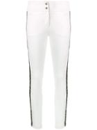 Philipp Plein Side Stripe Detail Trousers - White