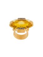 Marni Strass Ring, Women's, Size: Small, Yellow/orange