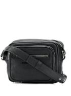 Mcq Alexander Mcqueen Logo Crosbody Bag - Black