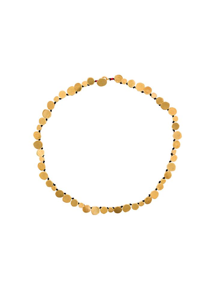 Katerina Makriyianni Hammered Coins Necklace - Metallic