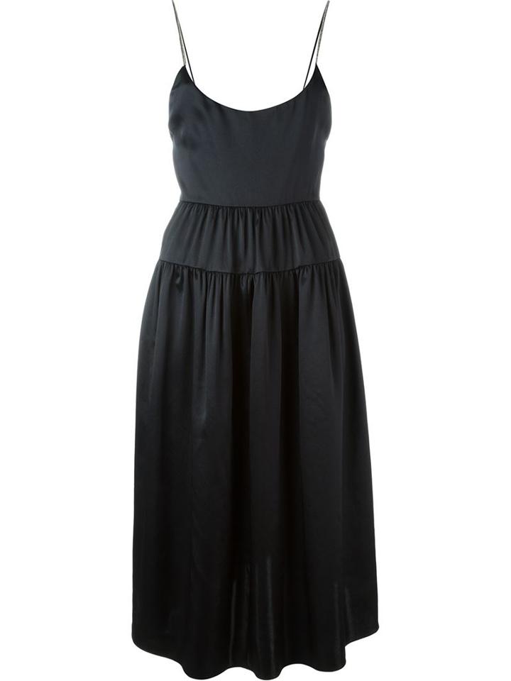 Saint Laurent Flared Cami Dress