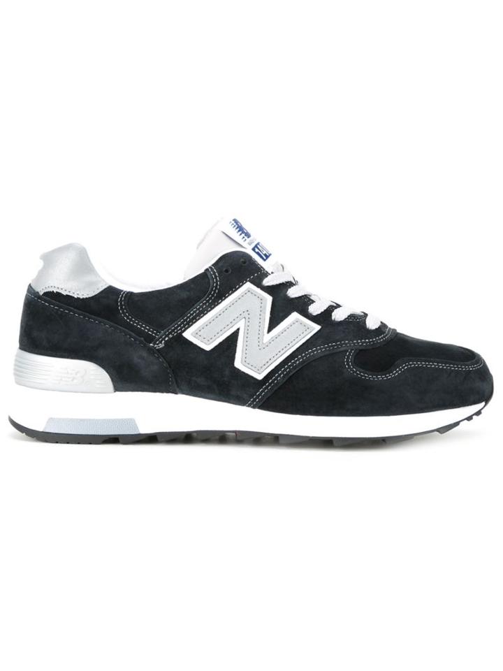 New Balance Lateral Logo Sneakers, Adult Unisex, Size: 28, Blue, Artificial Leather/rubber