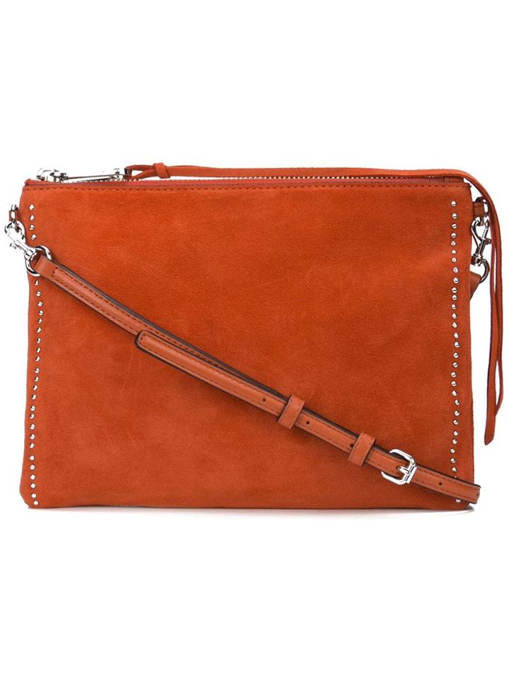 Rebecca Minkoff Studded Crossbody Bag - Orange