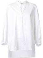 Enföld Bishop Sleeve Blouse, Women's, Size: 36, White, Cotton/polyester