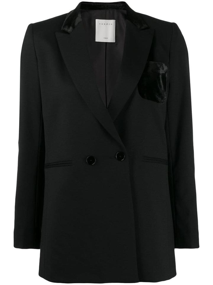 Sandro Paris Nicky Blazer - Black