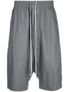 Rick Owens Drkshdw Dropped-crotch Shorts - Grey