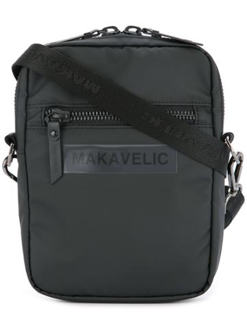Makavelic Ludux Box Logo Pouch Bag - Black