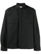 Maison Kitsuné Concealed Front Jacket - Black