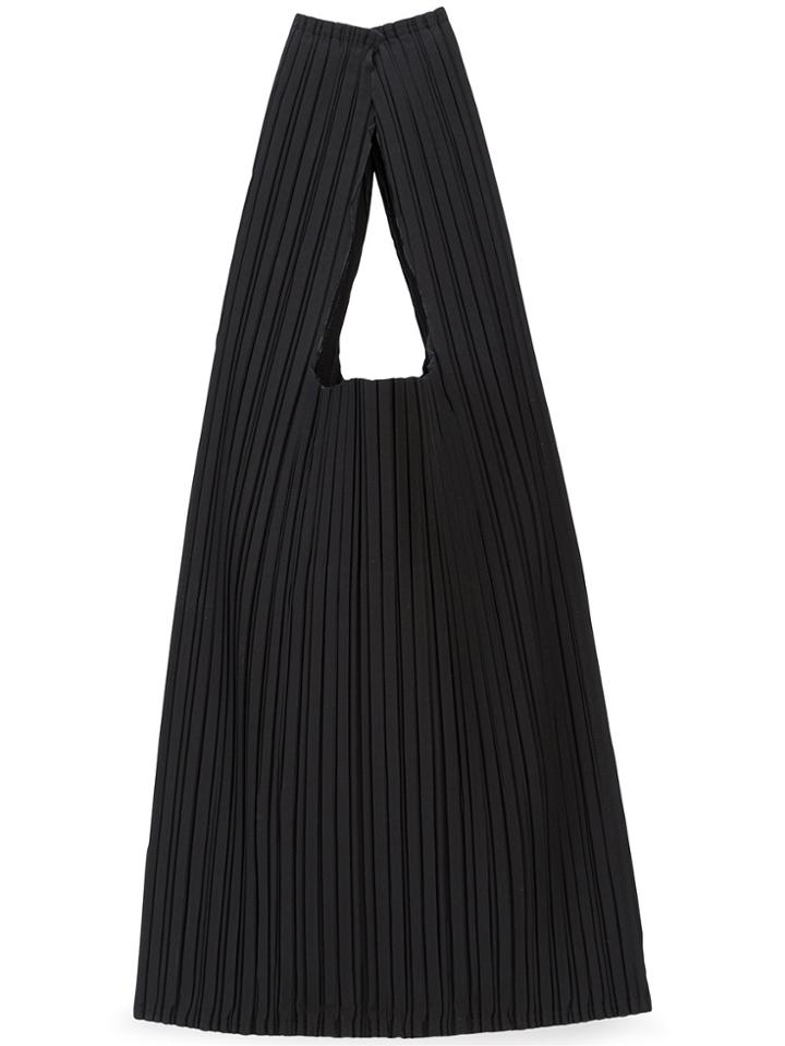 Pleats Please By Issey Miyake Pleated Tote Bag - Black