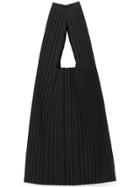 Pleats Please By Issey Miyake Pleated Tote Bag - Black