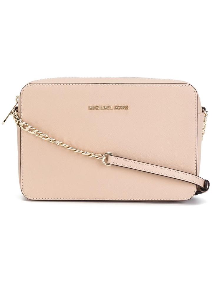 Michael Michael Kors 'jet Set Travel' Shoulder Bag, Women's, Nude/neutrals