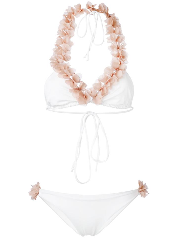 La Reveche - Jamila Bikini - Women - Polyamide/spandex/elastane - S, White, Polyamide/spandex/elastane