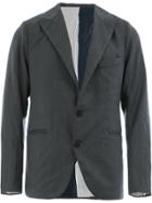 Geoffrey B. Small Classic Single-breasted Blazer - Grey