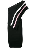 Pinko One-shoulder Fitted Dress - Black