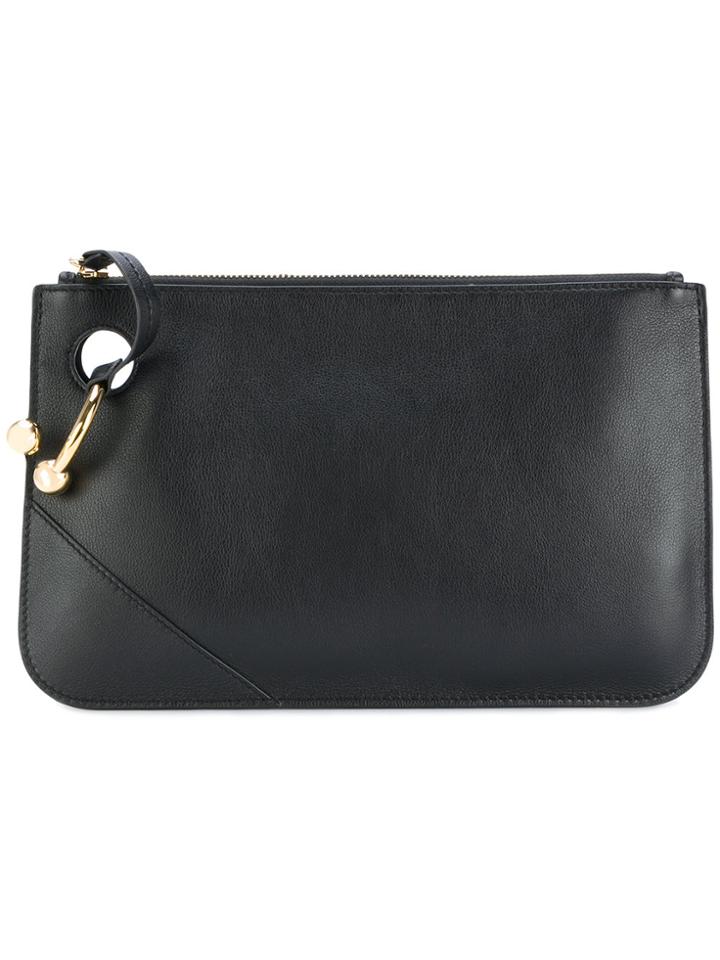 Jw Anderson 'pierce' Clutch - Black