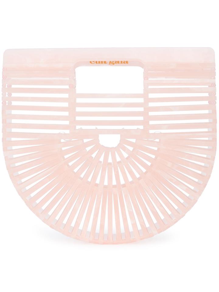 Cult Gaia Acrylic Ark Bag - Pink & Purple