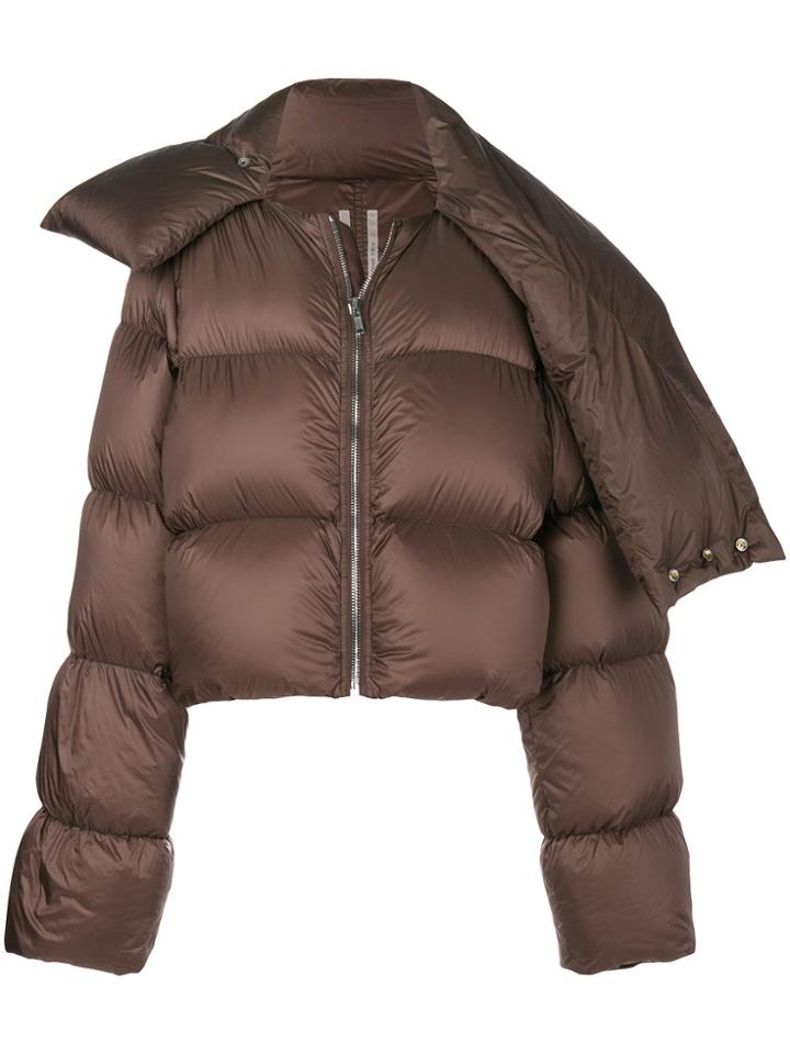 Rick Owens Padded Coat - Brown