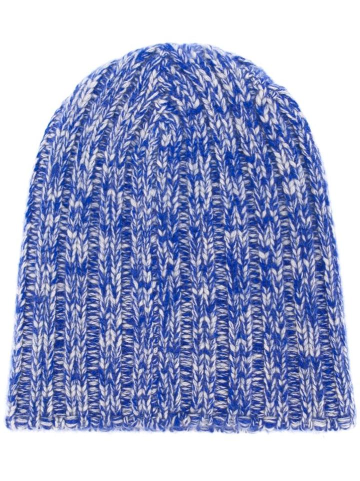 Warm-me 'parker Twisted' Beanie, Women's, Blue, Cashmere