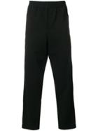 Mcq Alexander Mcqueen Straight Leg Elastic Trousers - Black