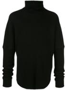 Kazuyuki Kumagai Funnel Neck Jumper - Black