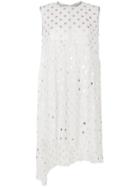 Paskal Polka Dot Shift Dress - White