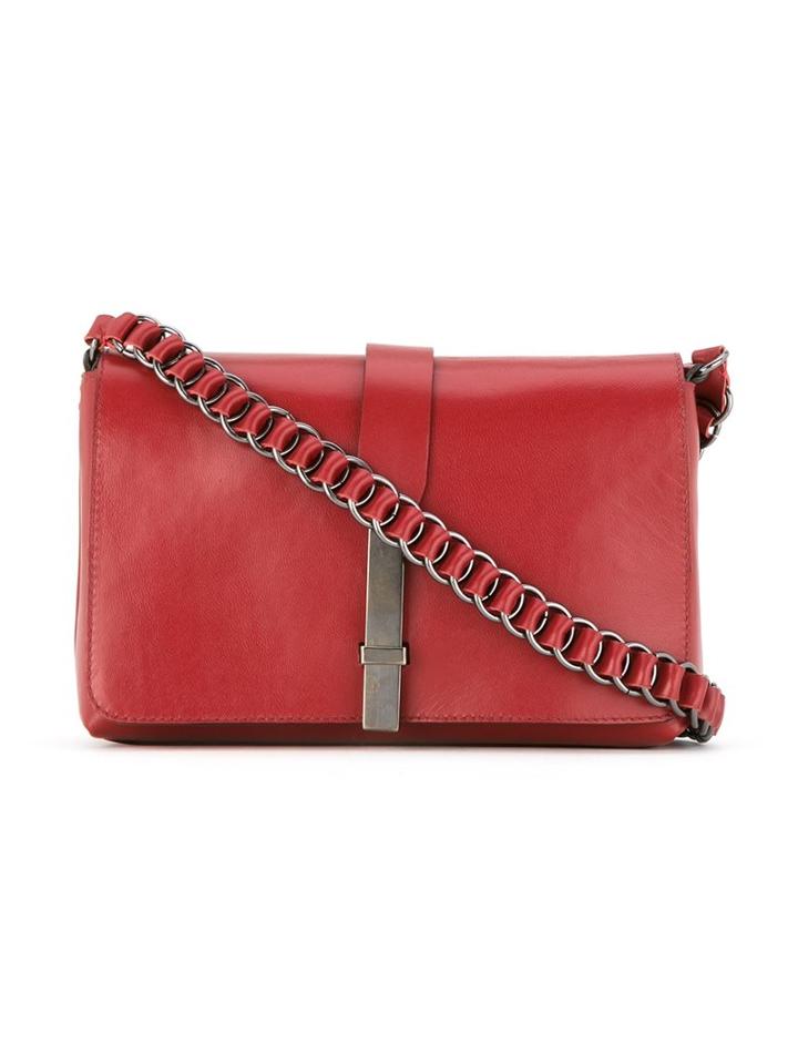 Reinaldo Lourenço Crossbody Bag, Women's, Red
