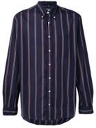 Gitman Pre-owned Striped Shirt - Blue