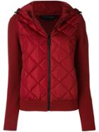 Canada Goose Quilted Bomber Jacket - Red