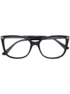 Gucci Eyewear Square Frame Glasses, Black, Acetate