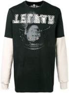 Telfar Contrasting Sleeve Sweatshirt - Black