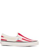 Vans Striped Slip-on Sneakers - Neutrals