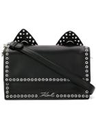 Karl Lagerfeld K/rocky Choupette Shoulder Bag - Black