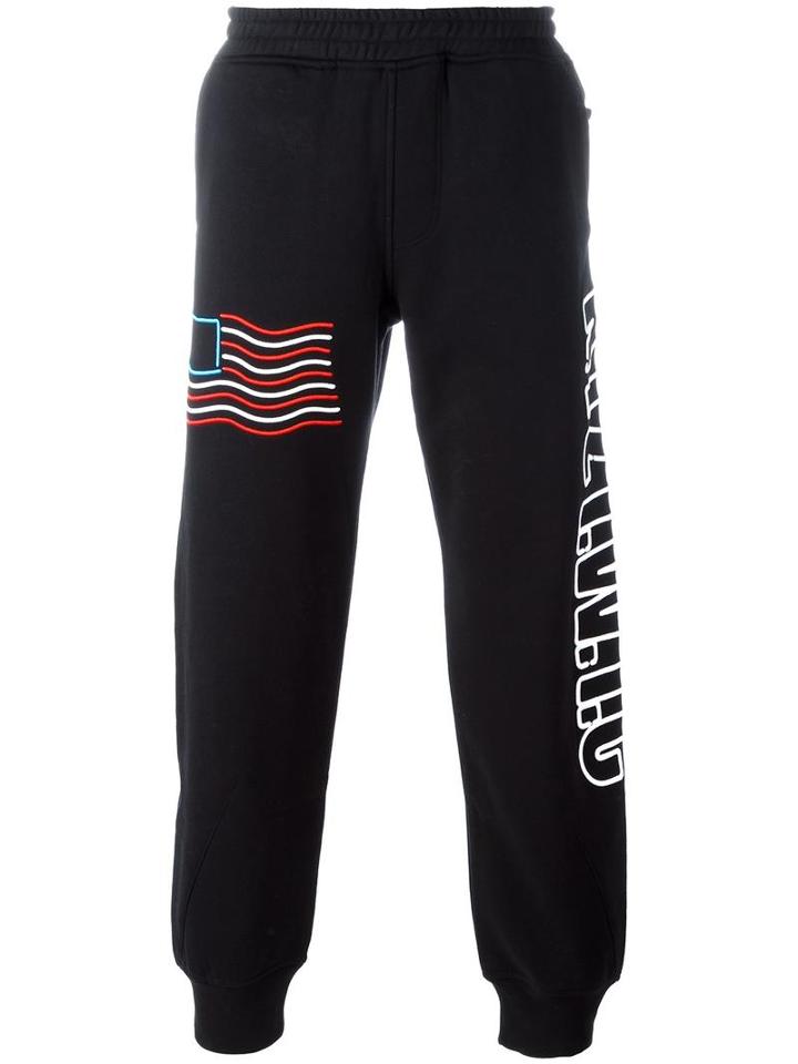 Ktz Flag Dart Joggers, Men's, Size: Small, Black, Cotton