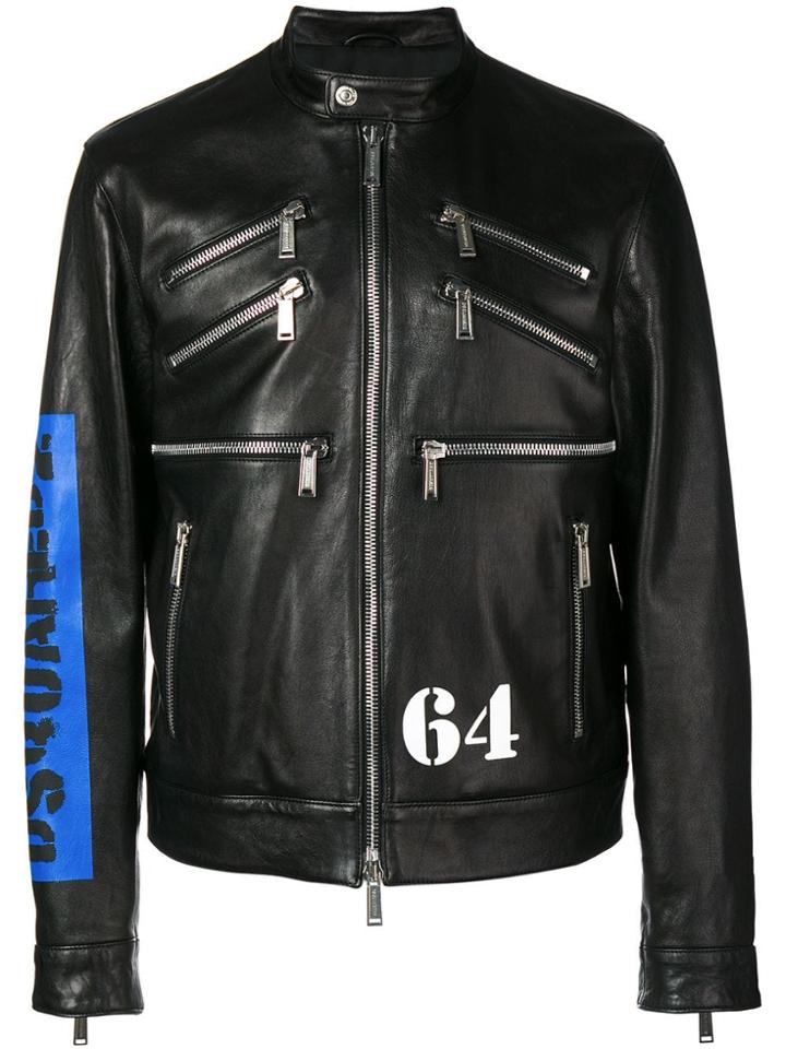 Dsquared2 Zip Pocket Jacket - Black