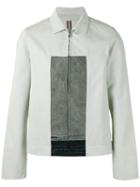 Rick Owens Drkshdw - Patches Detail Lightweight Jacket - Men - Cotton - S, Grey, Cotton