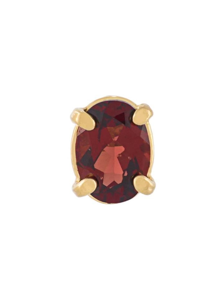 Wouters & Hendrix 'in Mood For Love' Garnet Stud Earring - Yellow &