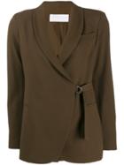 Fabiana Filippi Straight-fit Blazer - Brown