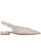 Stuart Weitzman Adela Slingback Ballerinas - Neutrals