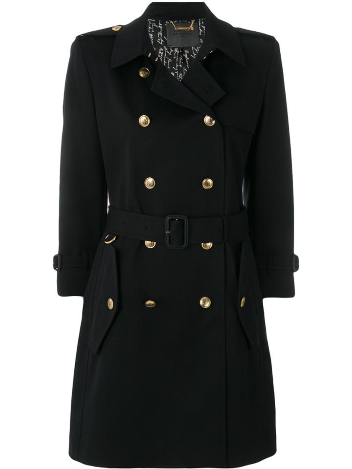 Givenchy Double-breasted Fitted Coat - Blue