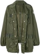 Moncler Zipped Military Jacket - Green