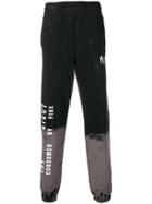 Misbhv Printed Track Pants - Black