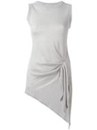 Brunello Cucinelli - Gathered Knit Top - Women - Silk/linen/flax/polyester - Xs, Nude/neutrals, Silk/linen/flax/polyester