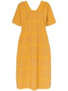 Pippa Holt Pocketed Kaftan Dress - Orange